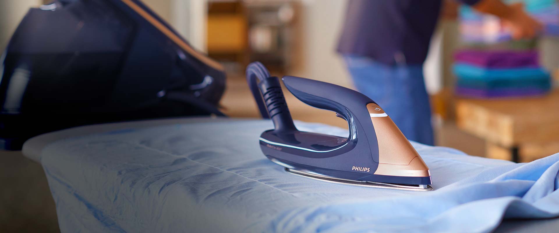 Philips Bezpieczne dla tkanin.&nbsp;System szybkiego chłodzenia