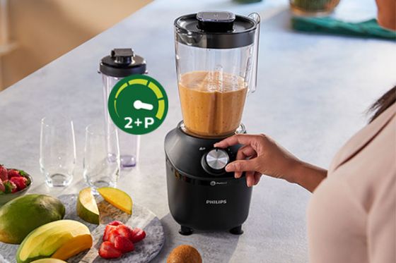 Philips Dopasuj prędkość blendera do własnych potrzeb