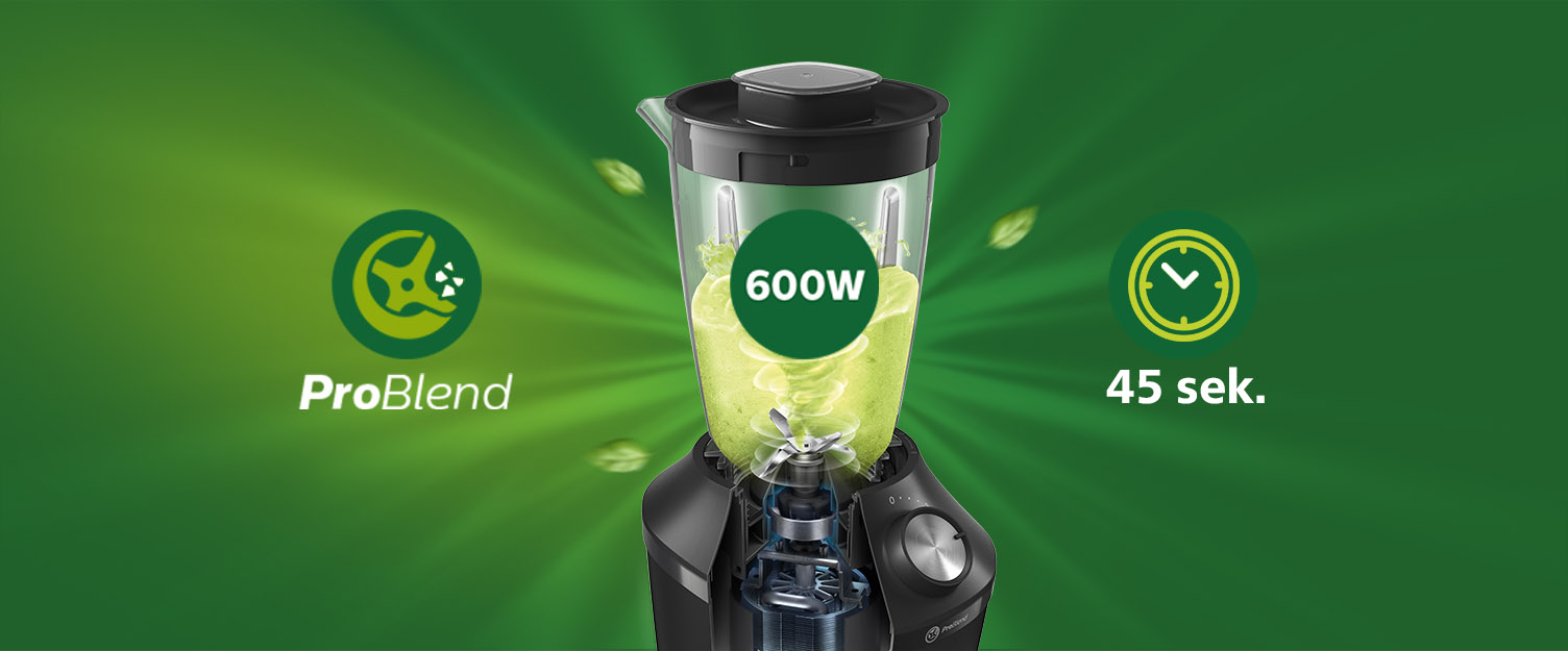 Philips Doskonałe efekty z systemem ProBlend4