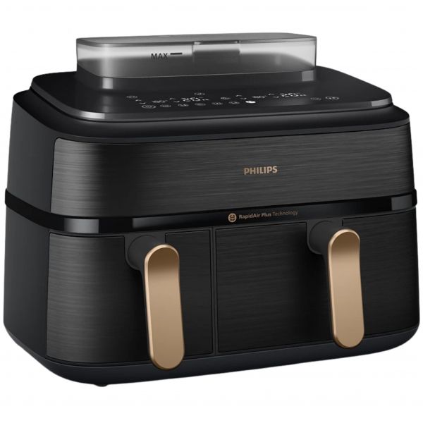 Frytkownica beztłuszczowa Philips Seria 5000 Dual Basket NA552/00 Airfryer